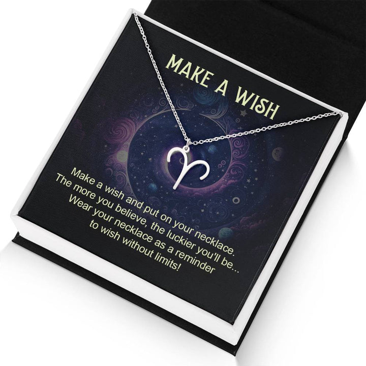 Make A Wish | Make a wish and put on your necklace - Zodiac Name Necklace