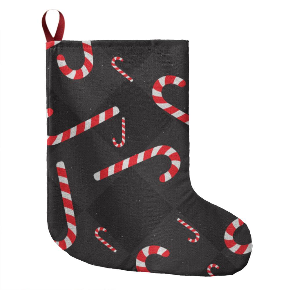 Candy Canes - Giant Holiday Stocking