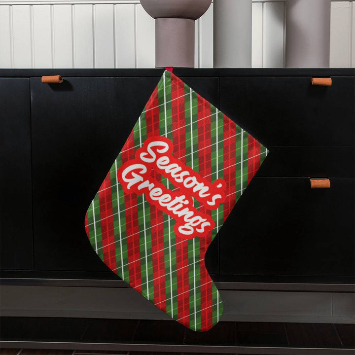 Seasons Greetings - Giant Holiday Stocking