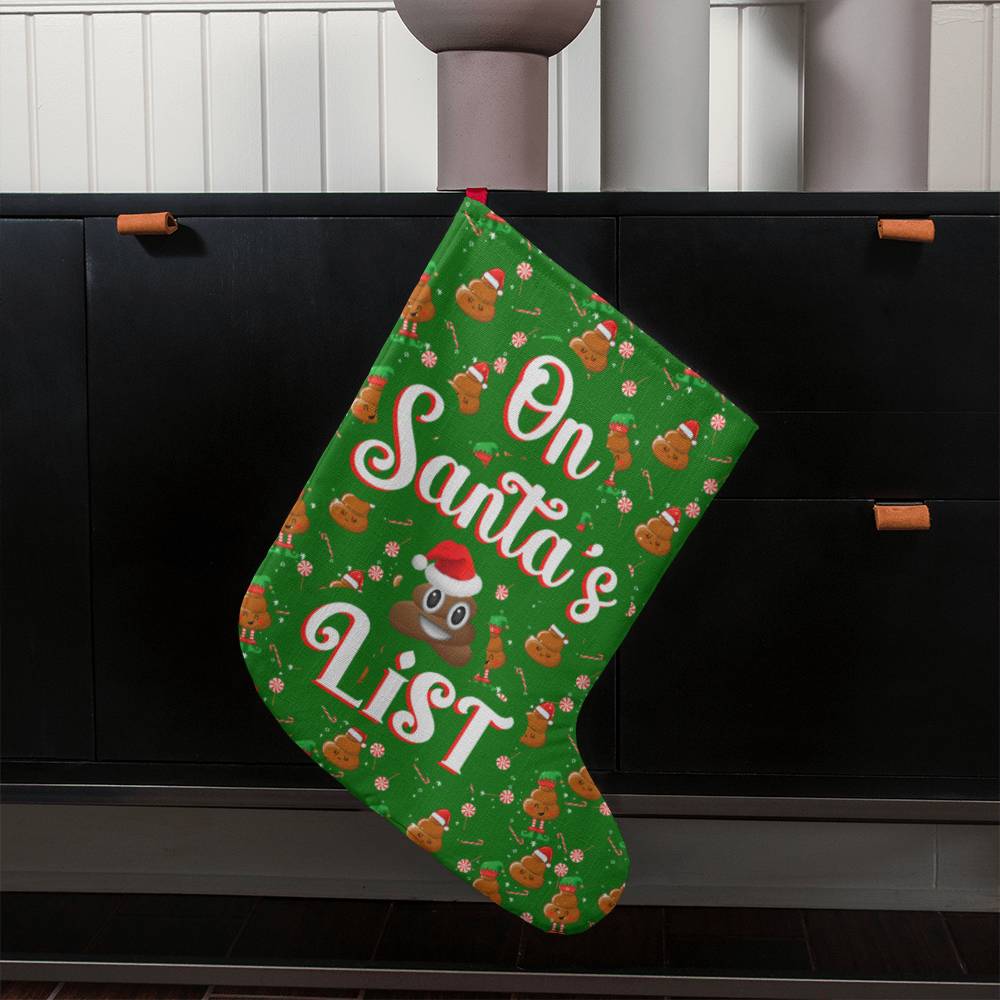 On Santa’s List - Giant Holiday Stocking