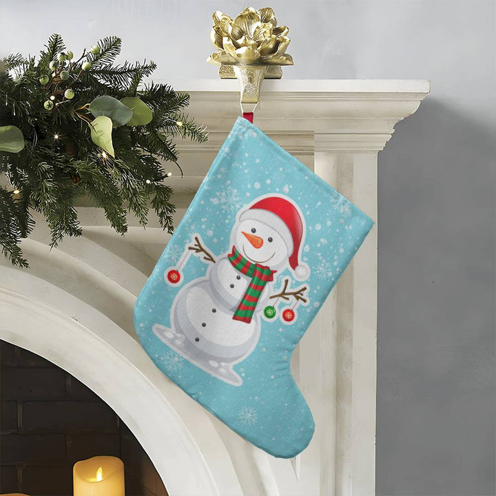 Snowman - Giant Holiday Stocking