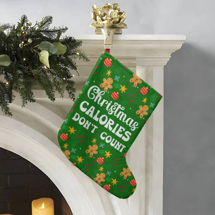 Christmas Calories Don’t Count - Giant Holiday Stocking