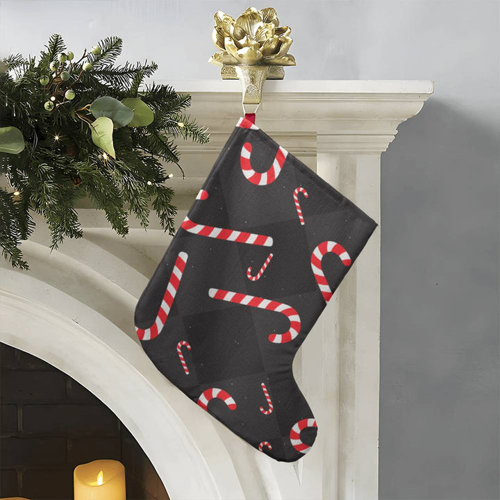 Candy Canes - Giant Holiday Stocking