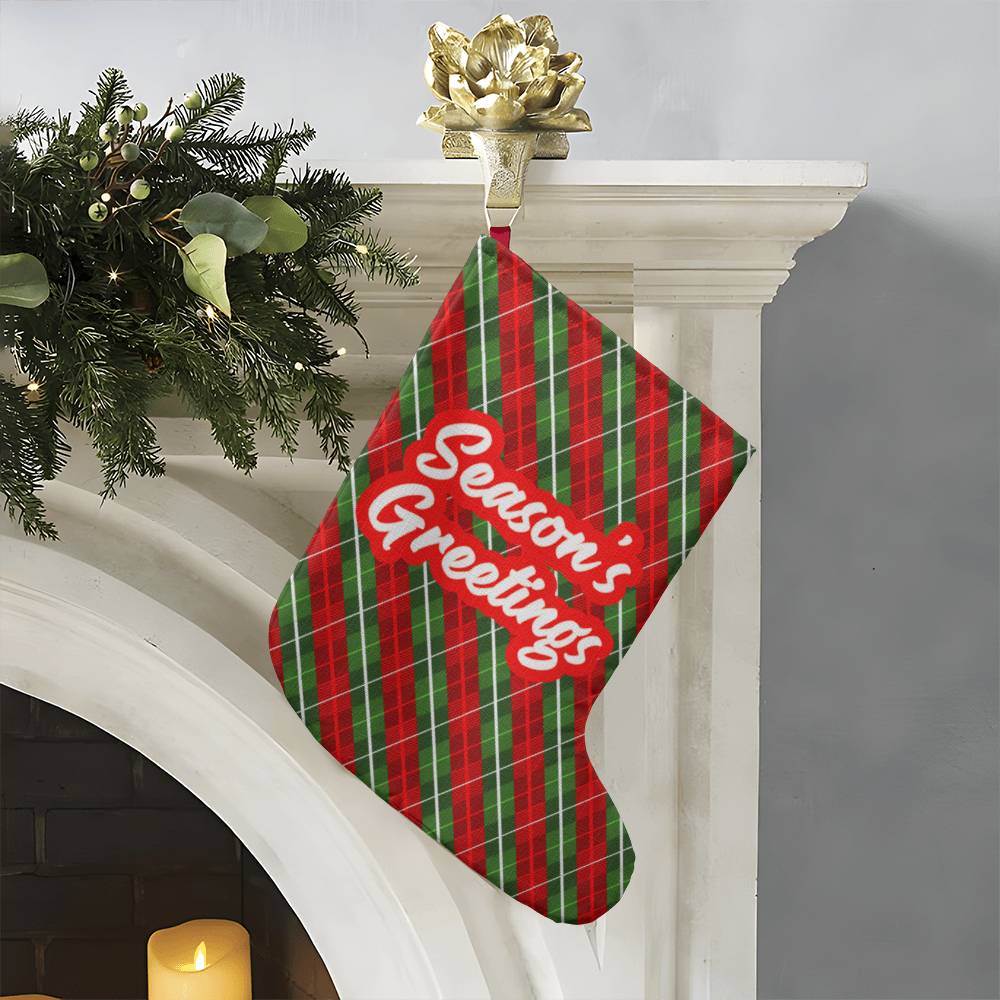 Seasons Greetings - Giant Holiday Stocking