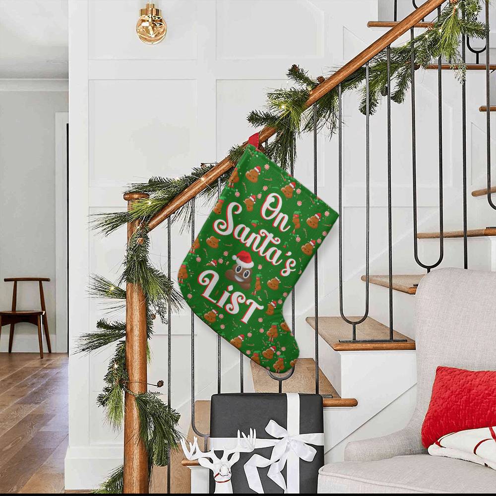 On Santa’s List - Giant Holiday Stocking