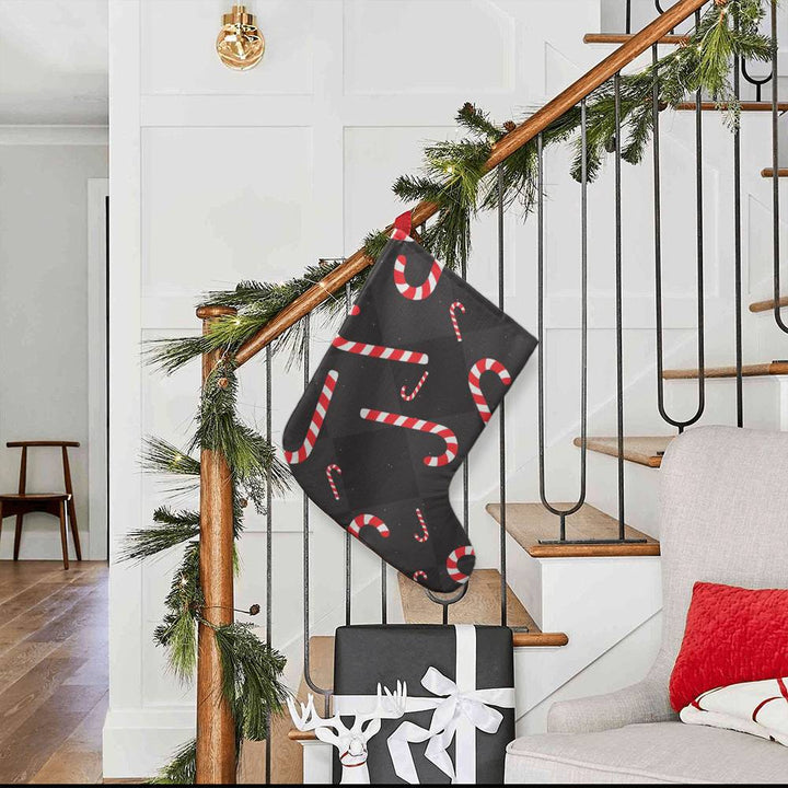 Candy Canes - Giant Holiday Stocking