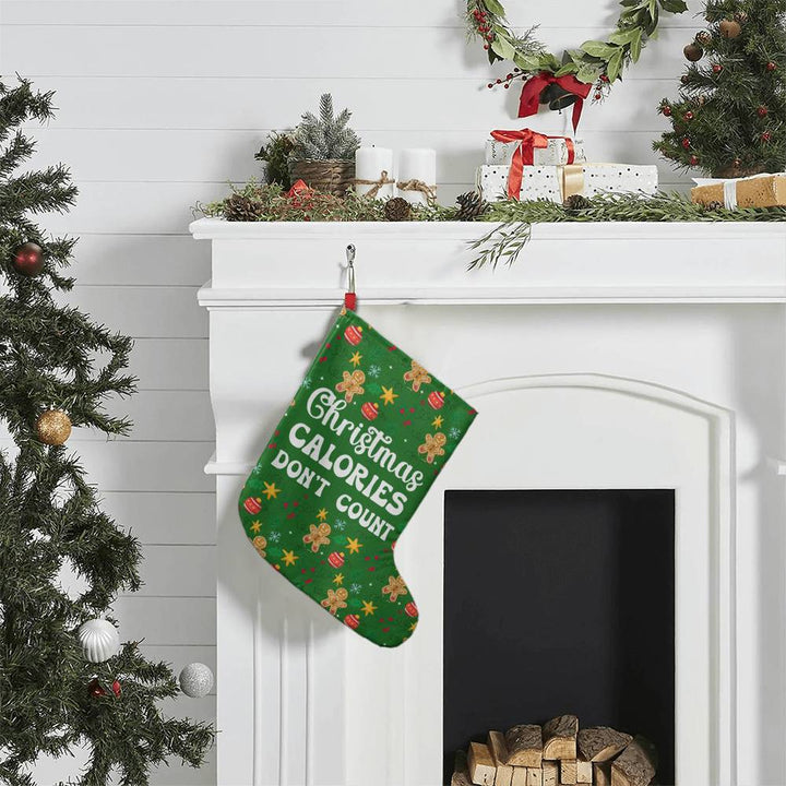 Christmas Calories Don’t Count - Giant Holiday Stocking