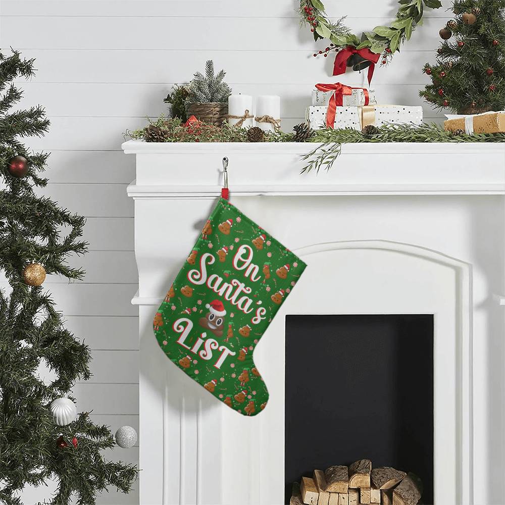 On Santa’s List - Giant Holiday Stocking