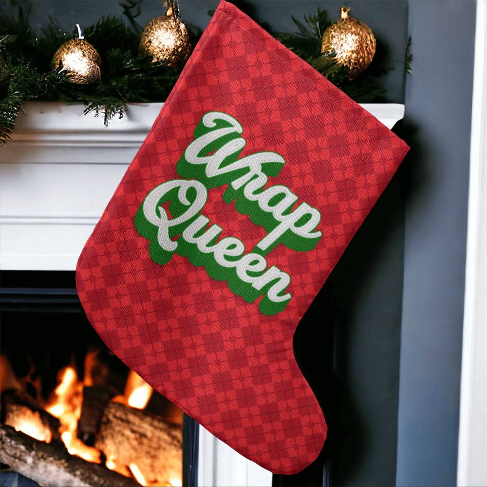 Wrap Queen - Giant Holiday Stocking