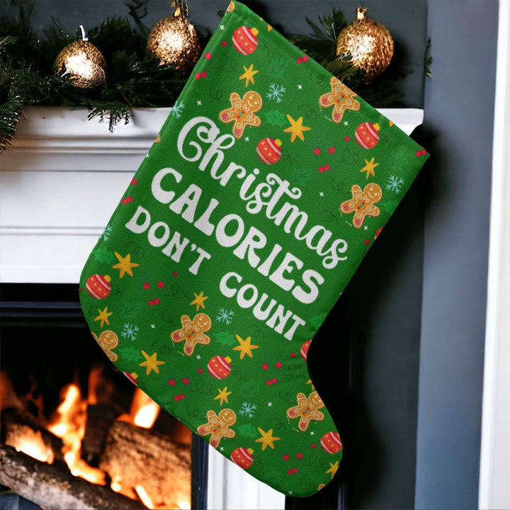 Christmas Calories Don’t Count - Giant Holiday Stocking