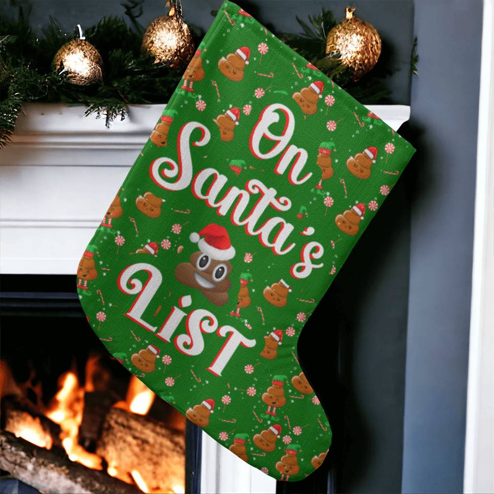 On Santa’s List - Giant Holiday Stocking