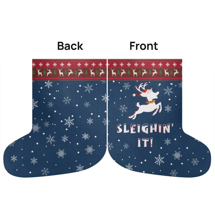 Sleighin' It! - Giant Holiday Stocking