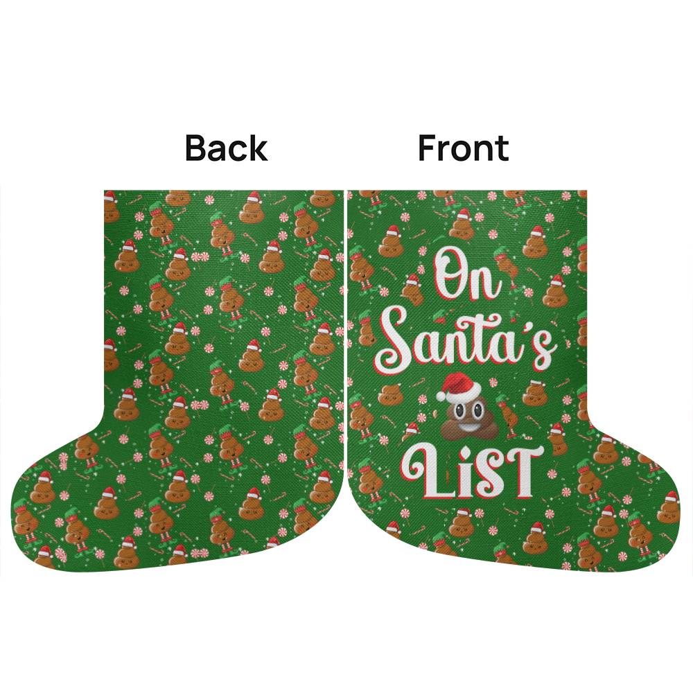 On Santa’s List - Giant Holiday Stocking