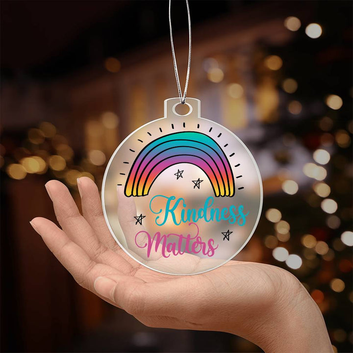 Kindness Matters - Personalized Acrylic Ornament