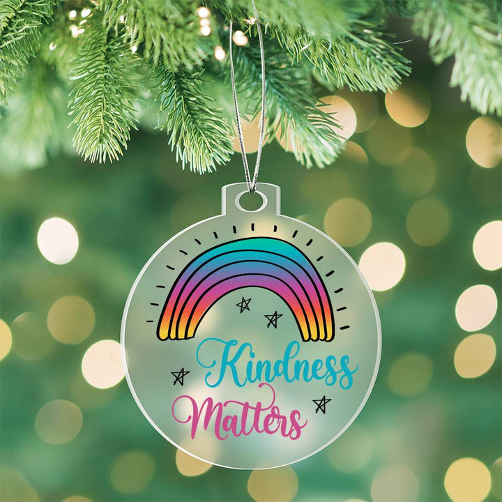 Kindness Matters - Personalized Acrylic Ornament