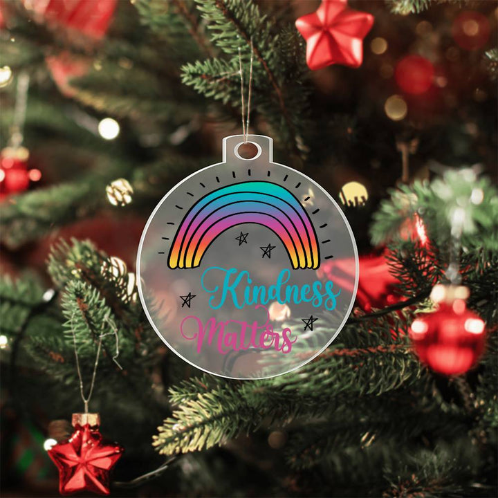 Kindness Matters - Personalized Acrylic Ornament