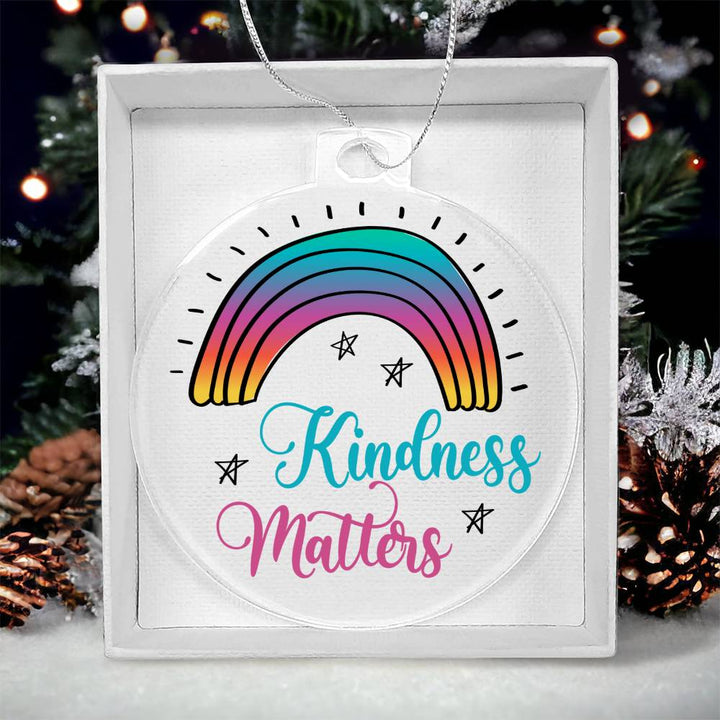 Kindness Matters - Personalized Acrylic Ornament