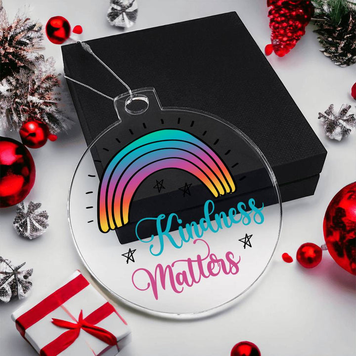 Kindness Matters - Personalized Acrylic Ornament