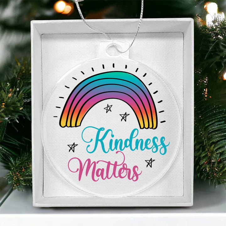 Kindness Matters - Personalized Acrylic Ornament