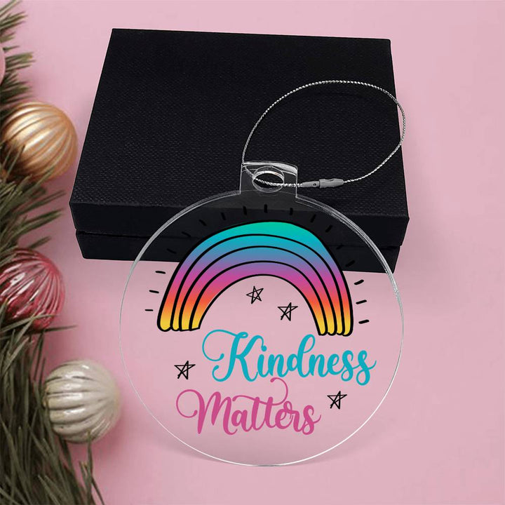 Kindness Matters - Personalized Acrylic Ornament