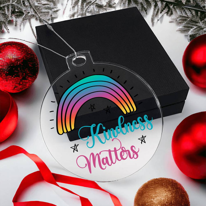 Kindness Matters - Personalized Acrylic Ornament