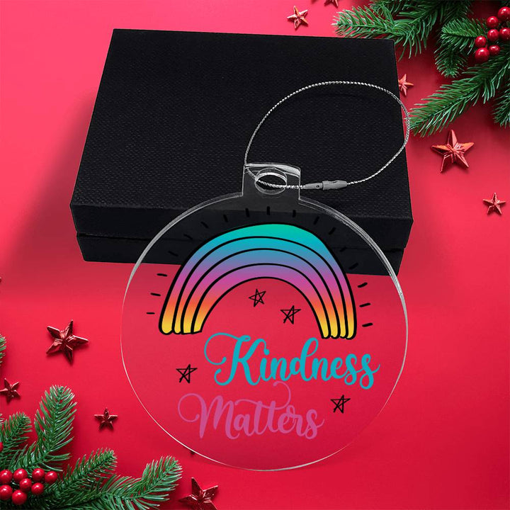 Kindness Matters - Personalized Acrylic Ornament