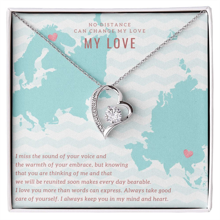 My Love | I miss the sound of your voice - Forever Love Necklace