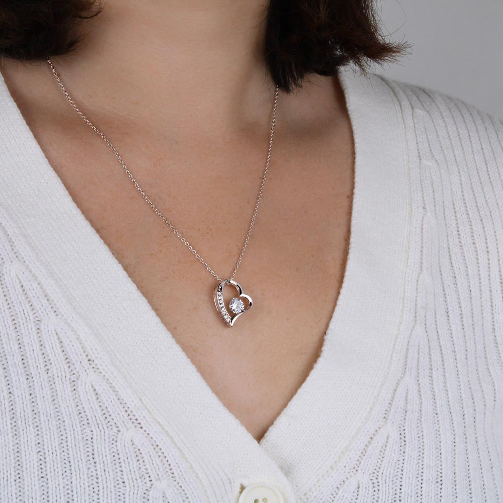 To My Grandmother | Grandmothers have ears that truly listen, arms that always hold, a love that's never ending and a heart made out of gold. - Forever Love Necklace