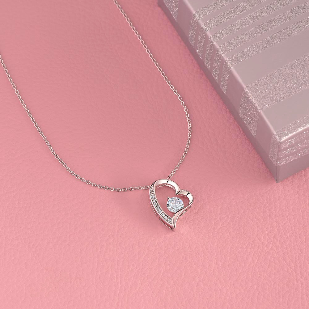 To My Grandmother | Grandmothers have ears that truly listen, arms that always hold, a love that's never ending and a heart made out of gold. - Forever Love Necklace