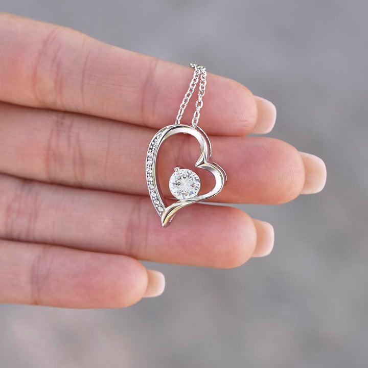 To My Beautiful Nurse Wife | No matter what happens, no matter where you are. I will forever always be yours and only yours. - Forever Love Necklace