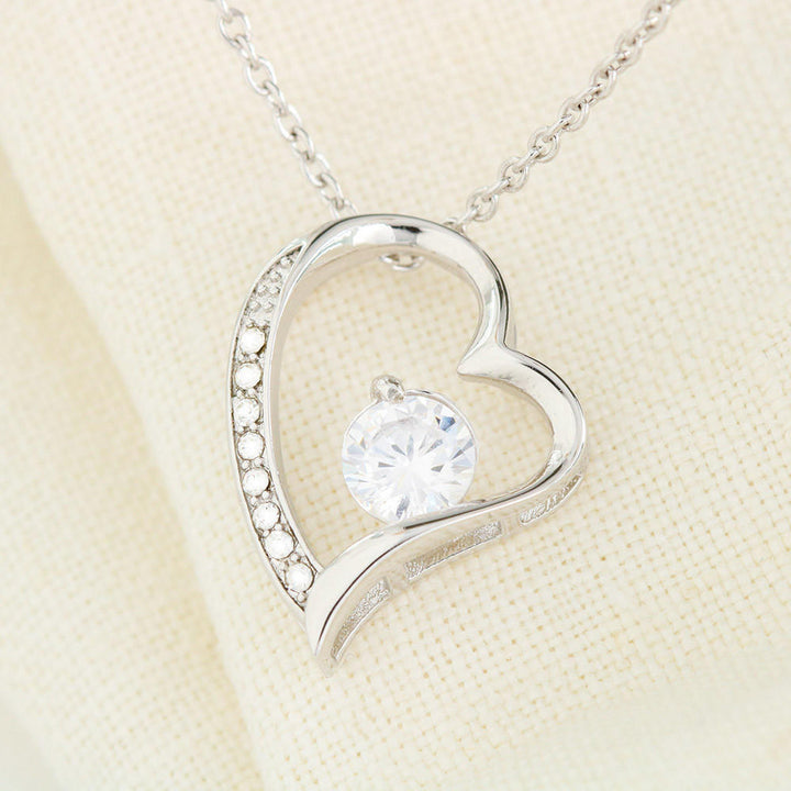 To My Forever and Always | I can't wait to see you again - Forever Love Necklace