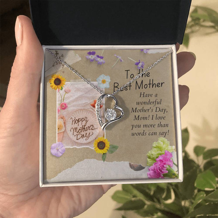 Happy Mother's Day | I love you more than words can say! - Forever Love Necklace