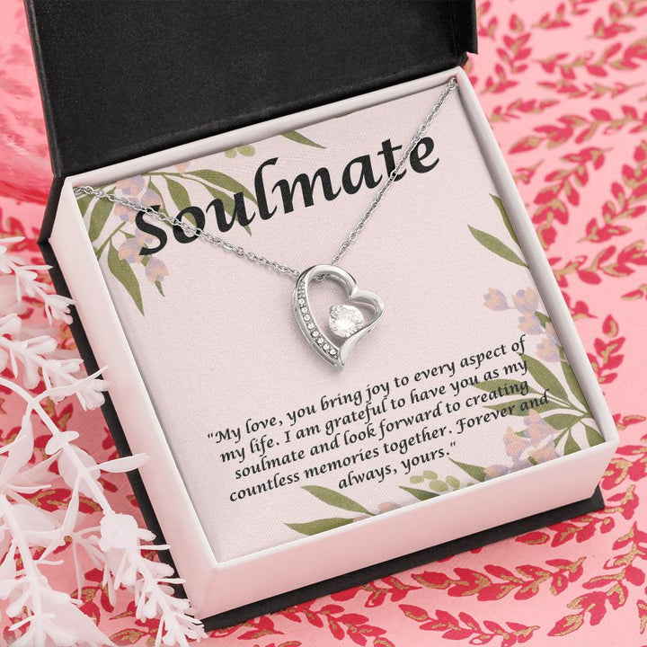 Soulmate | My Love, you bring joy to every aspect of my Life. - Forever Love Necklace