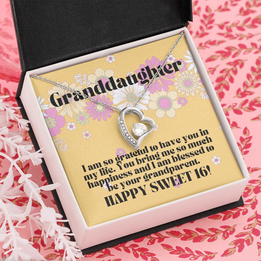 Granddaughter | I am so grateful to have you in my life - Forever Love Necklace