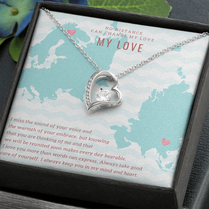 My Love | I miss the sound of your voice - Forever Love Necklace