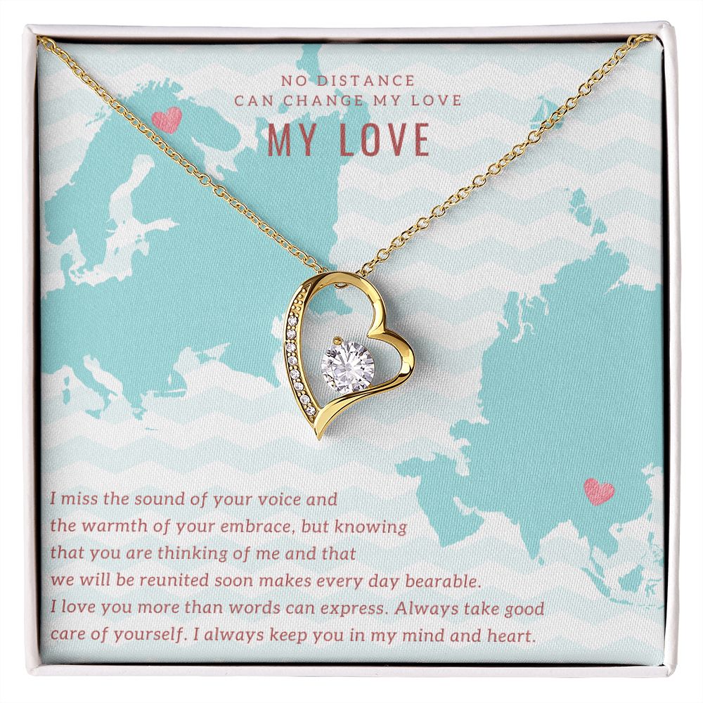 My Love | I miss the sound of your voice - Forever Love Necklace