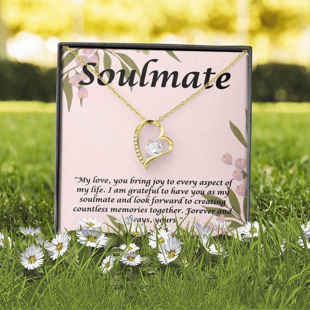 Soulmate | My Love, you bring joy to every aspect of my Life. - Forever Love Necklace