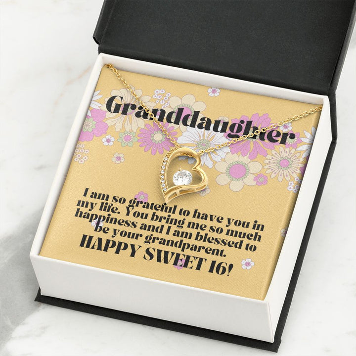 Granddaughter | I am so grateful to have you in my life - Forever Love Necklace