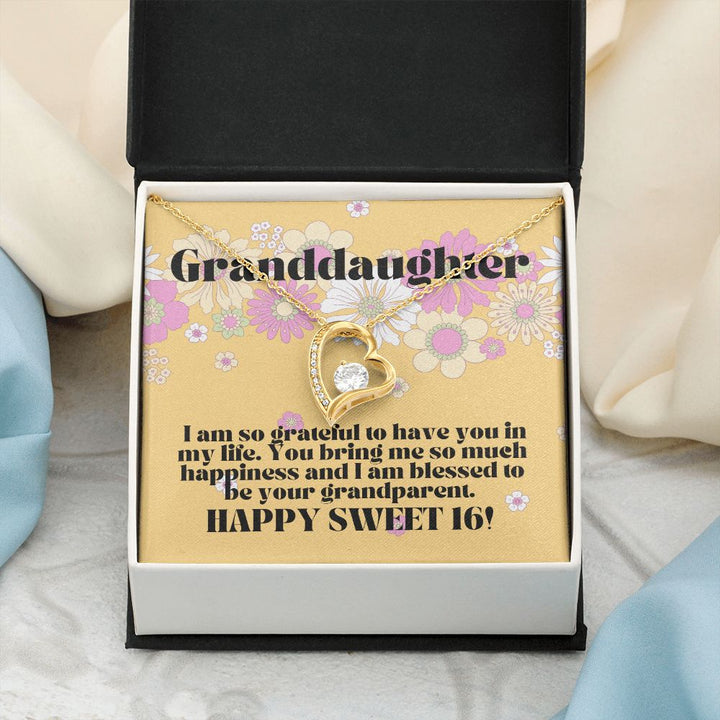 Granddaughter | I am so grateful to have you in my life - Forever Love Necklace