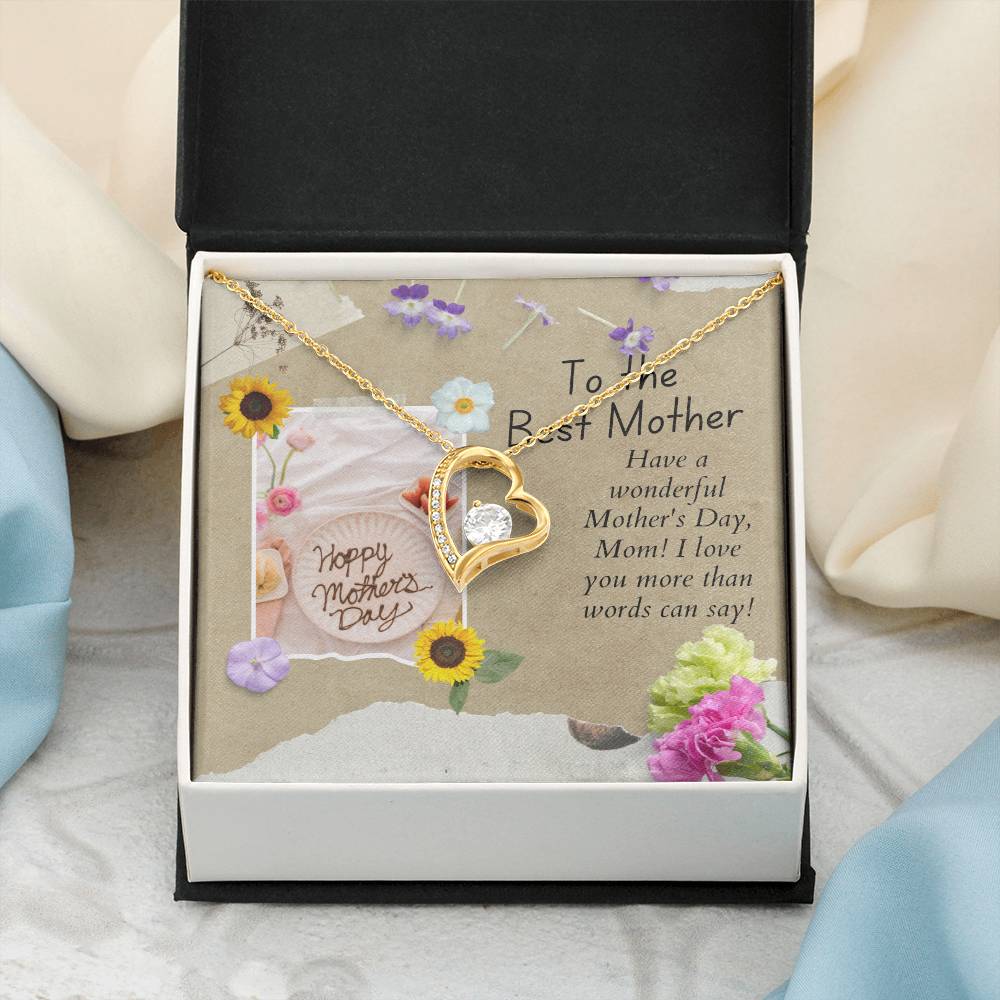 Happy Mother's Day | I love you more than words can say! - Forever Love Necklace