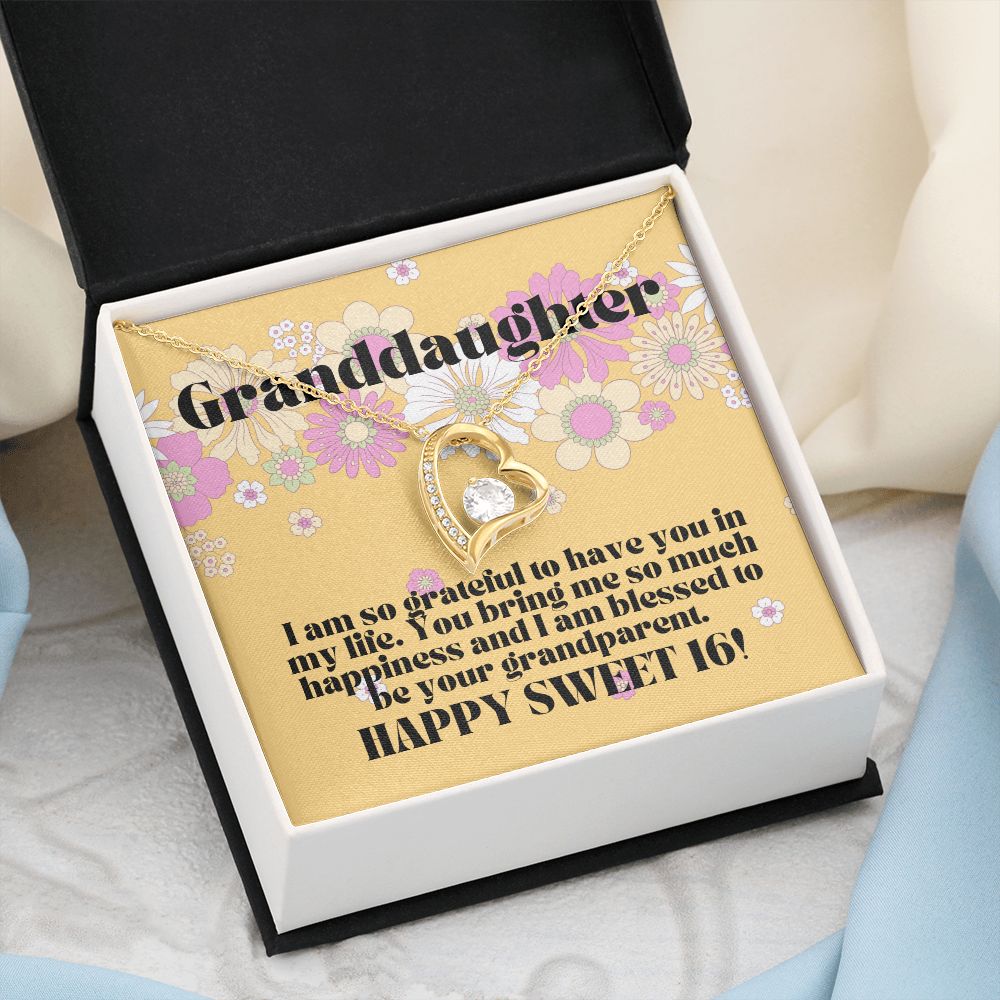 Granddaughter | I am so grateful to have you in my life - Forever Love Necklace