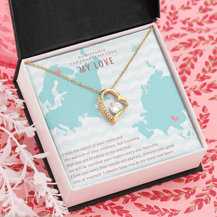 My Love | I miss the sound of your voice - Forever Love Necklace