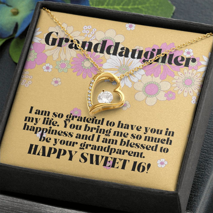 Granddaughter | I am so grateful to have you in my life - Forever Love Necklace