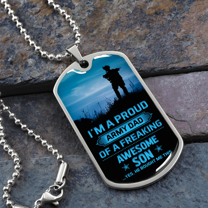 Army Dad - Dog Tag