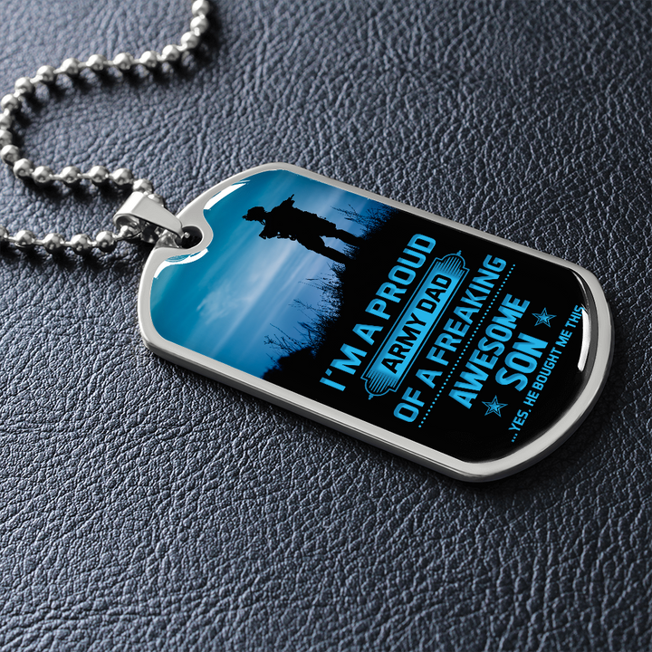 Army Dad - Dog Tag