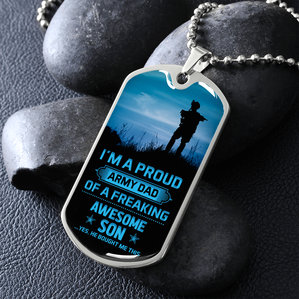 Army Dad - Dog Tag