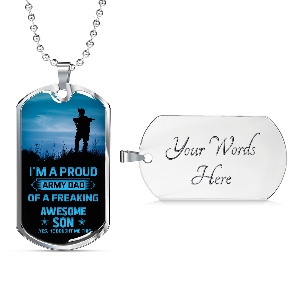 Army Dad - Dog Tag