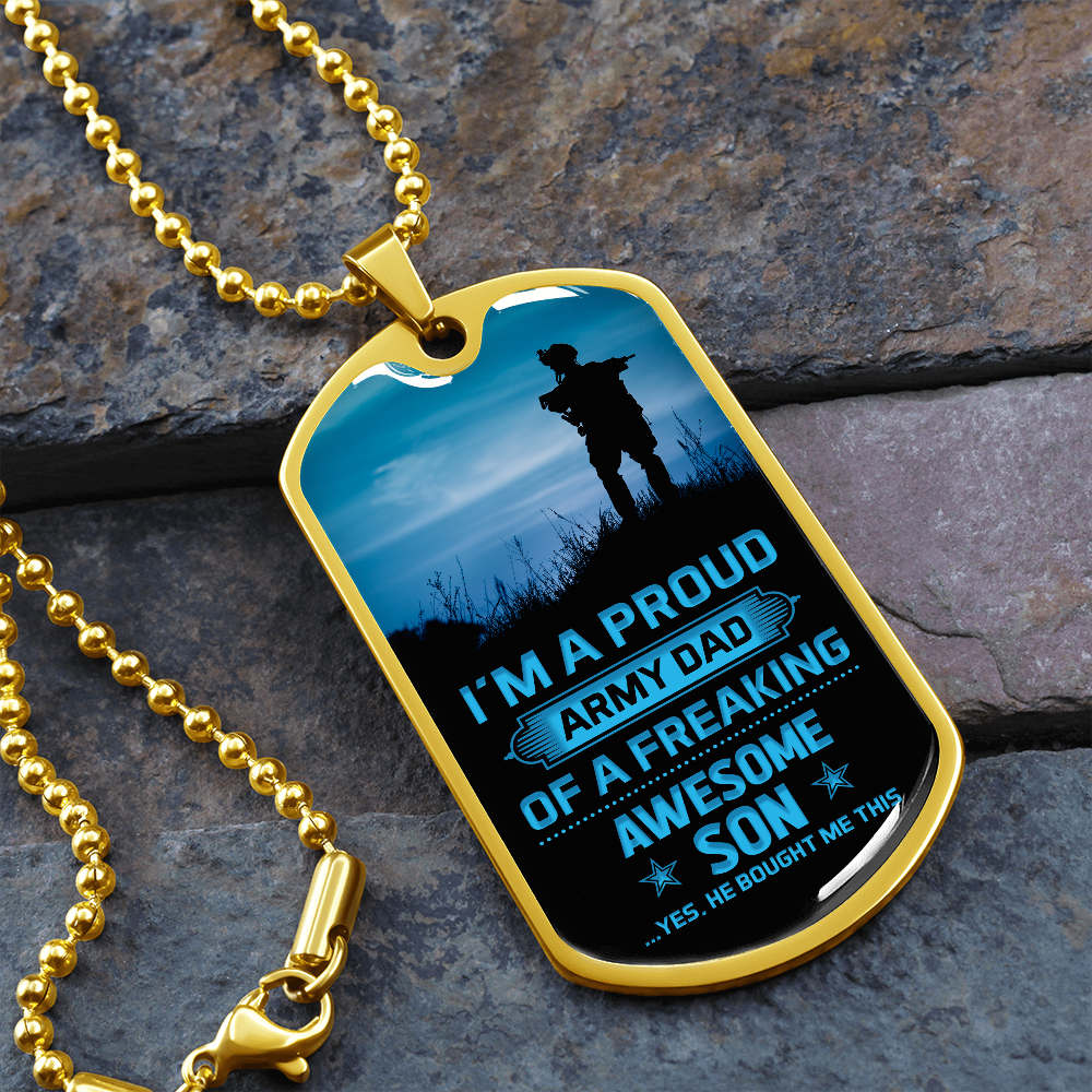 Army Dad - Dog Tag
