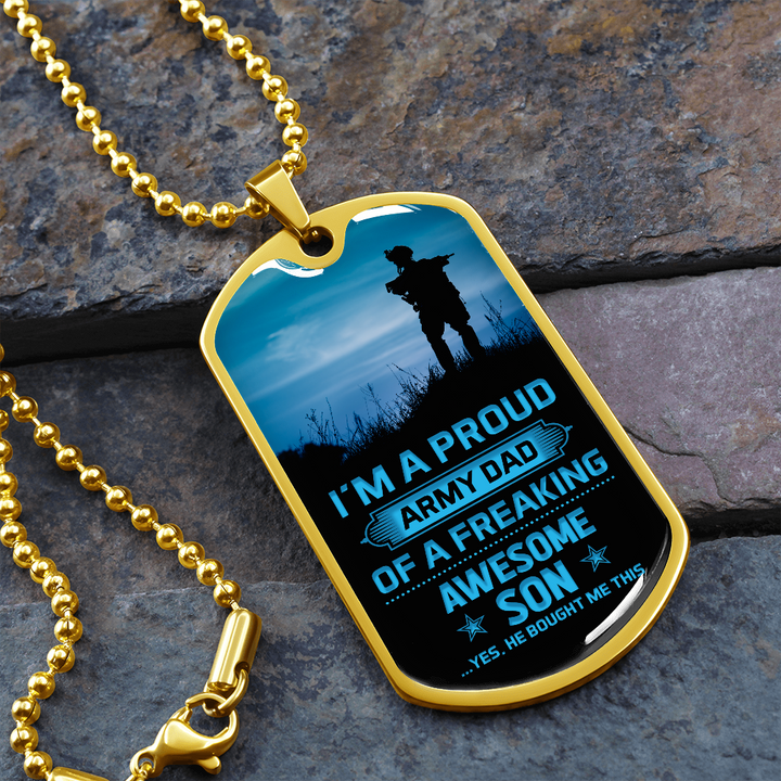 Army Dad - Dog Tag