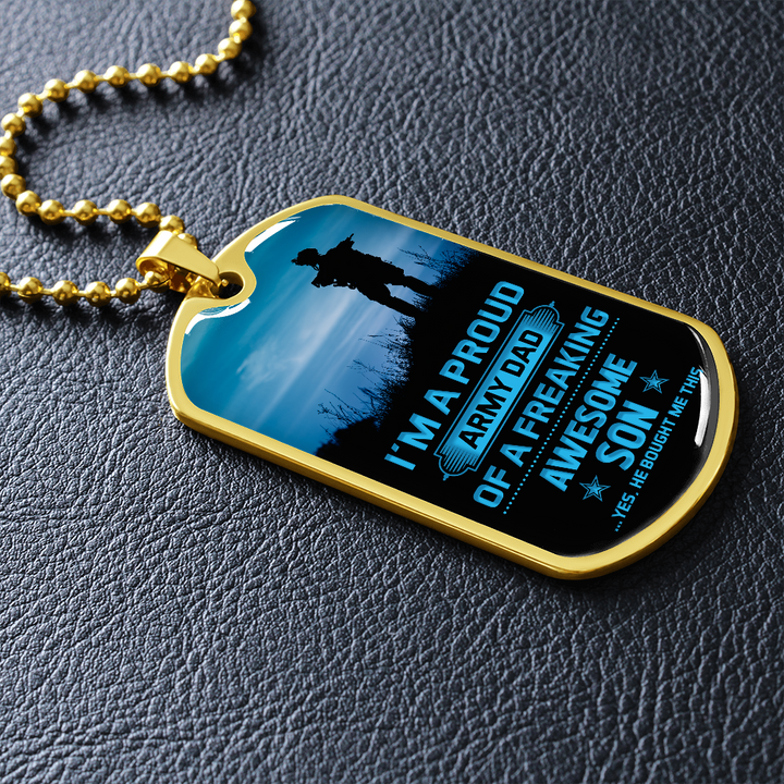 Army Dad - Dog Tag